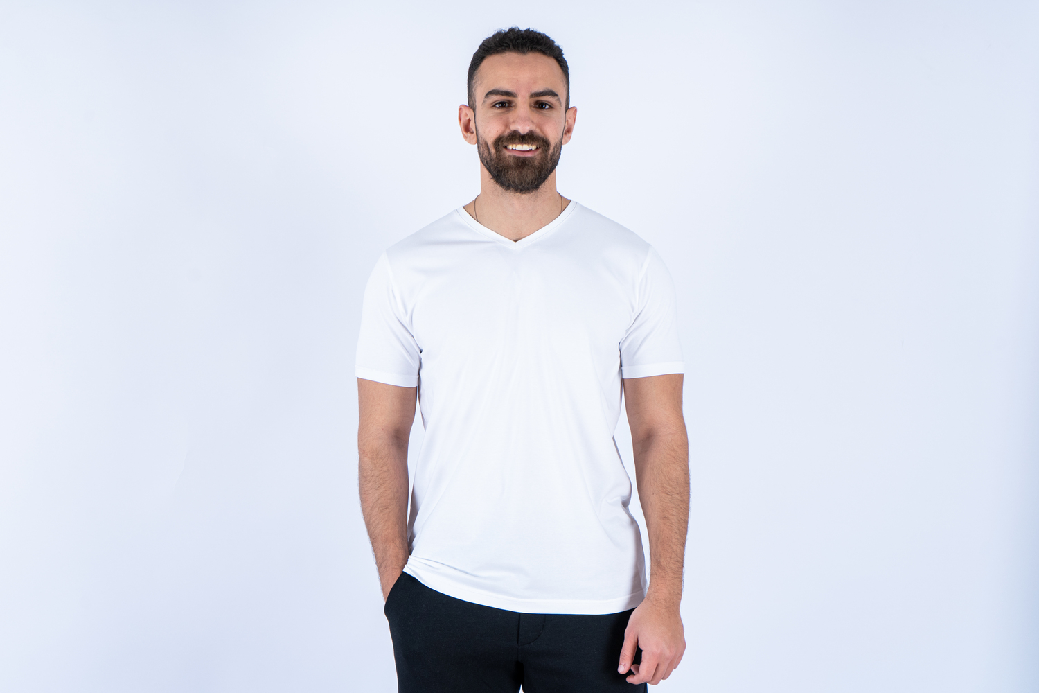 Basic V-Neck T-Shirts